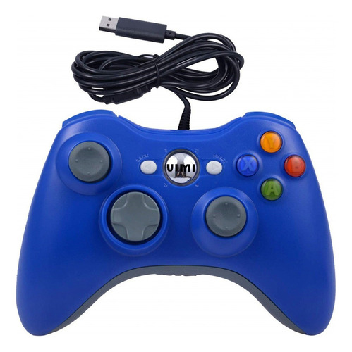 Control Alambrico Para Xbox 360 Y Pc Windows Gamepad