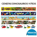 Vinilos Cenefas Infantiles Dinosaurio Personalizado 9 Mts