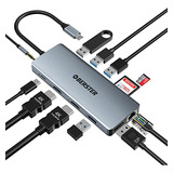 Usb C Hub Docking Station, Oberster 12 In 1 Thunderbolt 3 Us