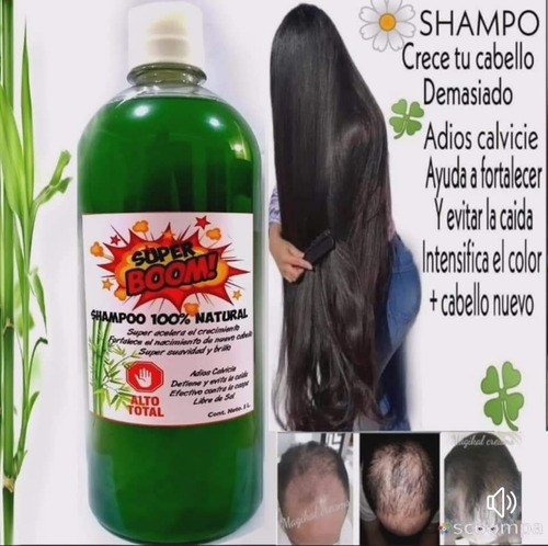 2shampo+aceite Acelera El Crecimiento Detienela Caidaexesiva