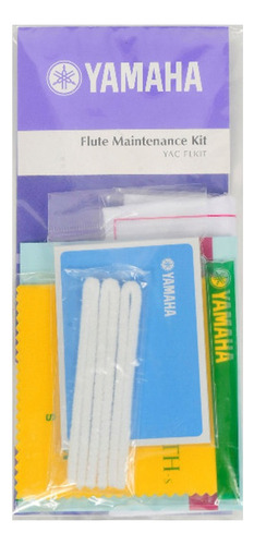 Kit Yamaha Yac Fkit Para Limpieza Y Mantenimiento De Flautas. Color: Coloreado