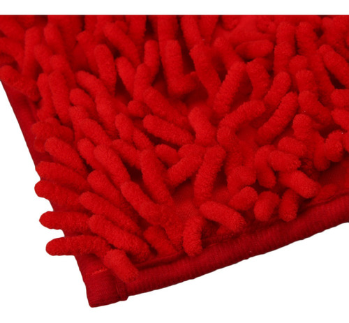 Alfombra De Baño Shaggy Antideslizante Absorbente Para Baño,