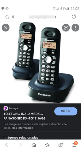 Teléfono Inalambrico Panasonic