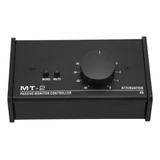 Controlador De Volumen De Monitor Estéreo Pasivo Xlr Y 3,5 M