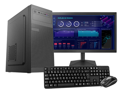 Cpu Pc Desktop Completo Core I3 3.5ghz 8gb Hd 1tb Wifi