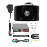 Kit Sirena 200w.tonos Coche Alarma Profesional Con Micrófo