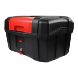 Caja Trasera Negra Con Tapa Roja 40l Tomcat P