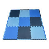 38 Tapetes Eva Azul Menino Infantil 50x50 10mm