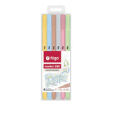 Marcadores Filgo Retro X 6 Colores Pastel 