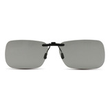 Lentes 3d Tv Movie Para Cine 3d Circular Con Clip 3d