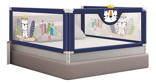 Baranda De Cama Seguridad Bebe Plegable 180cm / 82cm