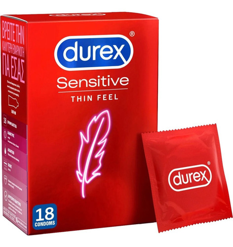 Condones Durex Extra Sensibles Preservativos 48 Piezas