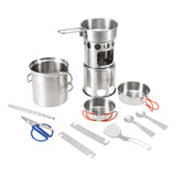 Set De Cocina Para Vajilla Spork Outdoor Lixada, 10 Unidades