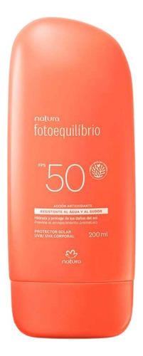 Natura Fotoequilibrio Protector Solar Fps 50 200 Ml