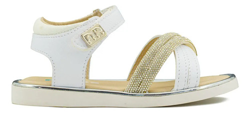 Sandalias Blancas Para Niñas Ninos Casual Antiderrapante