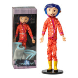 Fwefww Brinquedo De Ação Neca Coraline 7 Bonecos Em Pijama