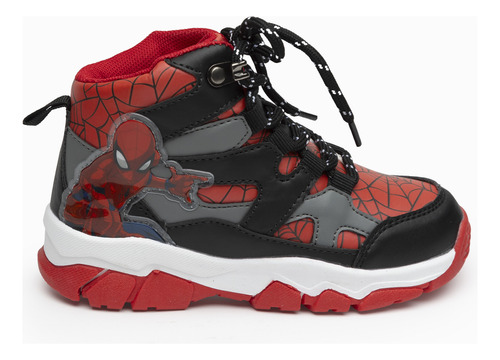 Zapatilla Outdoor Niño Spiderman Rojo Marvel