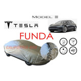 Funda Cubierta Lona Afelpada Cubre Tesla Model 3