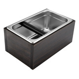 Recipiente Para Café Molido De Acero Inoxidable Knock Box