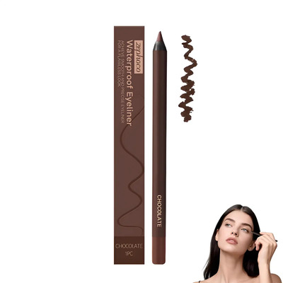 Wu Lapiz Delineador Para Ojo Chocolate Resistente Agua