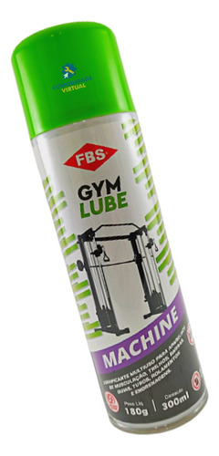 Lubrificante P/ Equipamentos De Academia E Musculação 300ml