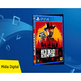 Jogo Red Dead Redemption 2 Ps4 Midia Digital