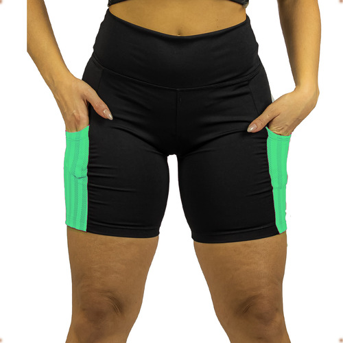 Bermuda Legging Levanta Bumbum Academia Fitnes Suplex Listra