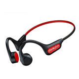 Auriculares Lenovo X3 Pro De Conducción Osea Negros Con Rojo
