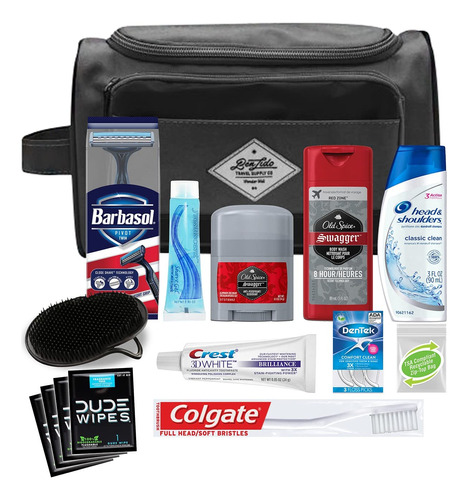 Kit De Viaje Convenience Kits Prémium Para Hombres, Con 19.