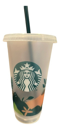 Vaso Starbucks Reutilizable Original - Día De La Tierra 