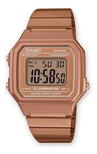 Reloj Casio Vintage B-650wc Rose Gold