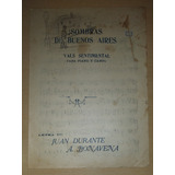 Partitura Sombras Buenos Aires Vals Sentimental Piano Canto