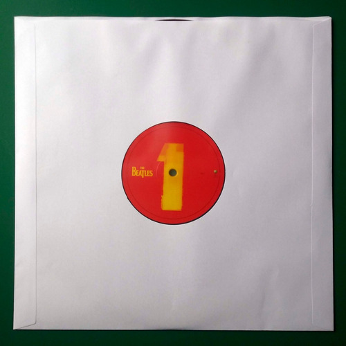 50 Sobres Papel Para Vinilo Lp, Funda Interna Antiestática