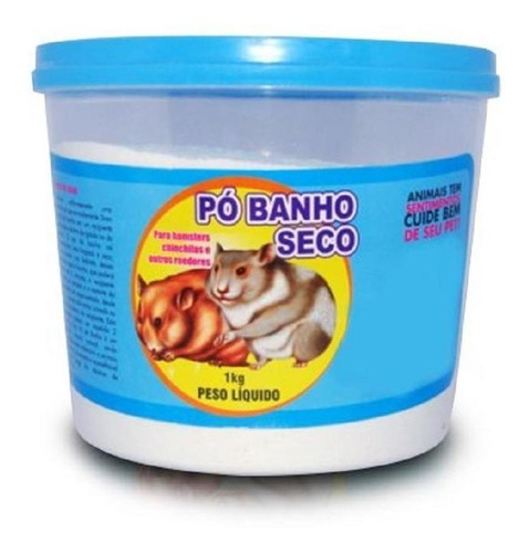 Pó Banho Seco Hamster 1 Kg