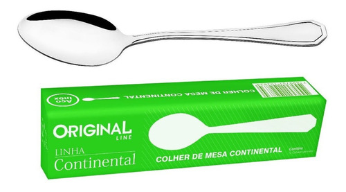 Cj De Colheres De Mesa Inox 12pçs- Talheres