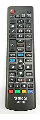 Control Remoto  LG Smart Tv Genérico Remocon Ch5682