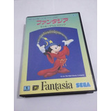 Fantasia Original Na Caixa - Mega Drive