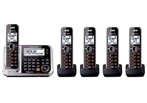 Panasonic Kx-tg7875s Link2cell Dect 6.0 1-líneas Teléfono In