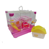 Jaula Plastica Hamster Sunny 28.9x22.2x30.1 Cm + Accesorios