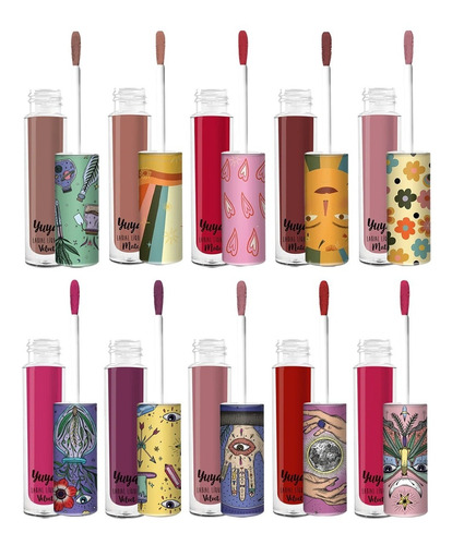 Yuya Labiales Liquidos Colección Velvet Larga Duración 3g