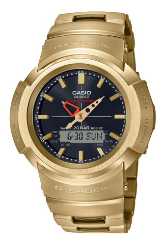 Relogio Casio G-shock Full Metal Touch Solar Awm-500gd-9adr