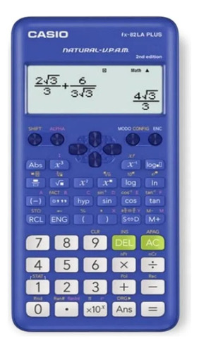 Calculadora Casio Fx-82la Plus 252 Funciones Original