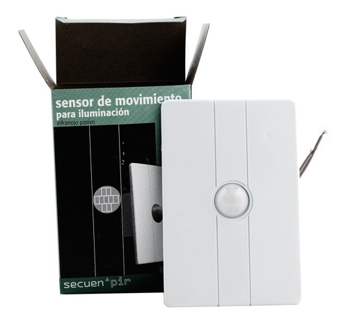 Sensor De Movimiento Secuen Aip/r Caja Rectangular Embutir 