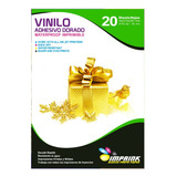 Vinilo Adhesivo Dorado A4/20hojas ....envio Gratis X 3 Un!
