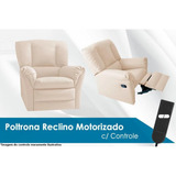 Poltrona Do Papai Reclinável Da Vinci Malbec Zero Wall Motor