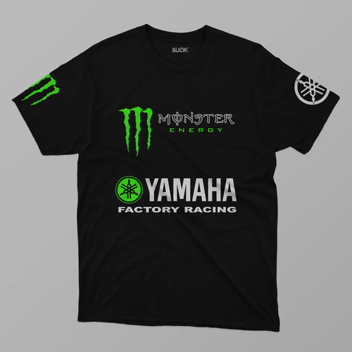 Playera Yamaha Monsster Manga Corta