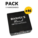 46 Cápsulas Mix 5 Variedades Daniel's Blend Para Nespresso