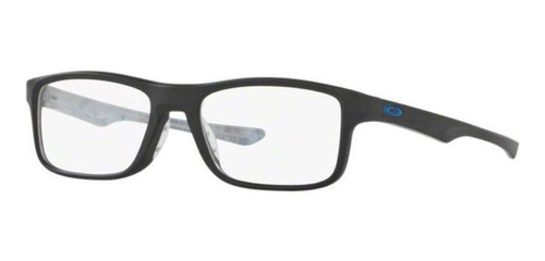 Armação Oculos Grau Oakley Plank 8081 0153 Preto Fosco