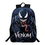 Mochila Escolar Venom Desenho Bolsa Alça Regulável