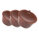 3pcs Cápsulas De Café Reutilizables Para Dolce Gusto Con Fil